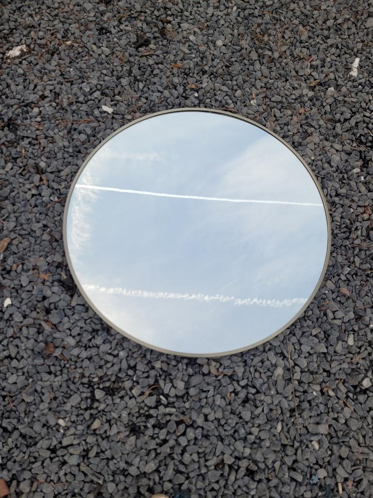 Grand miroir rond 80cm de diamètre, Enlèvement, Rond