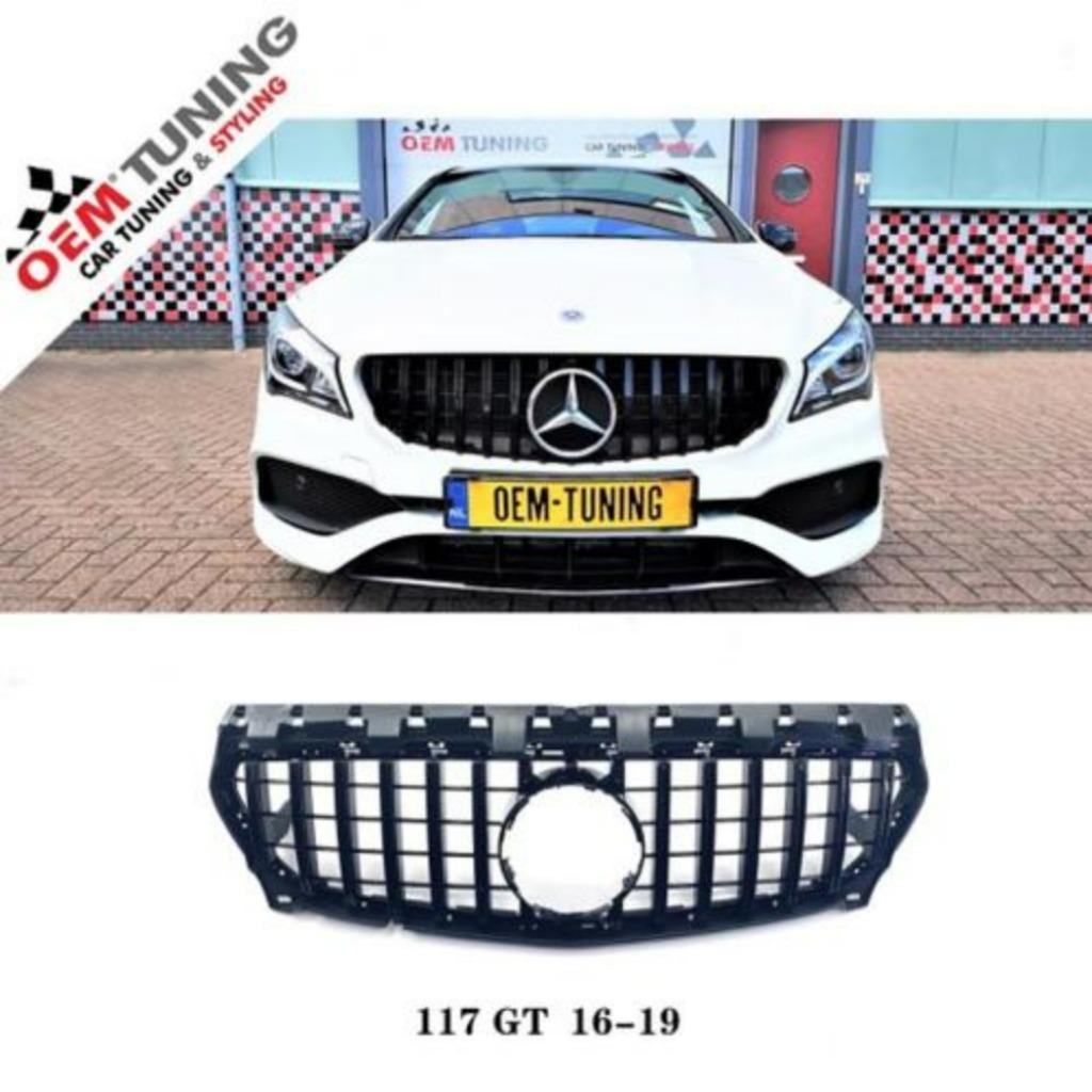 MERCEDES-BENZ CLA C117 X117|GT Grille |2016–2019| full black, Neuf, Mercedes-Benz, Avant, Enlèvement ou Envoi