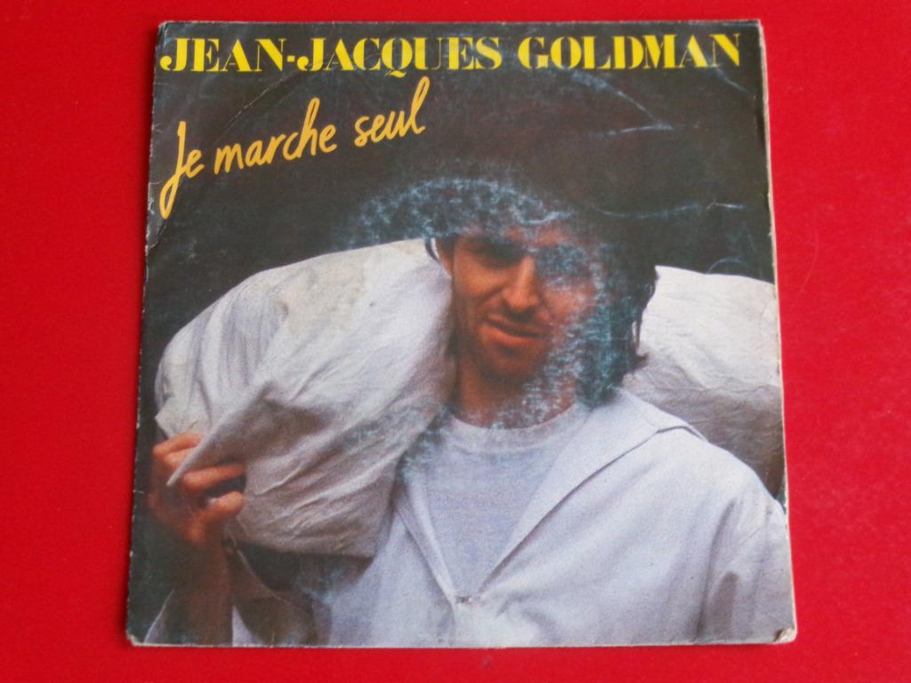 DISQUE / VINYL 45 TOURS : * GOLDMAN * JE MARCHE SEUL *, CD & DVD, Vinyles | Autres Vinyles, Enlèvement, Utilisé, Autres formats