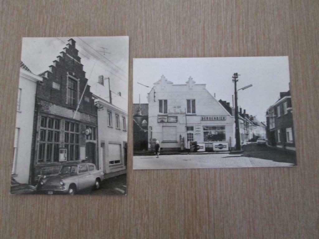 2 oude postkaarten Dudzele, Ophalen of Verzenden, 1960 tot 1980, Ongelopen