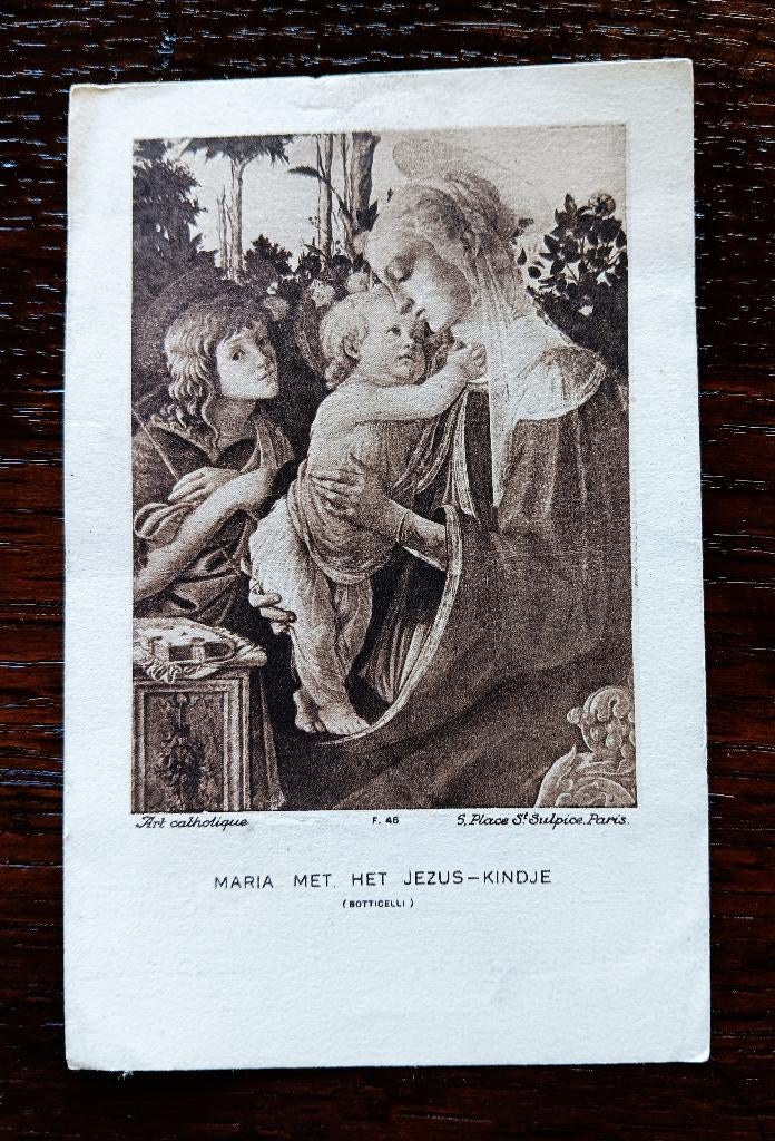 Religieuze prentjes Wingene, Ophalen