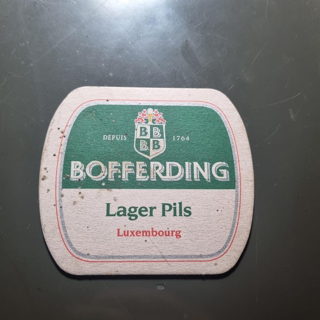 Sous Bock Bofferding (modèle 2), Verzamelen, Biermerken, Ophalen of Verzenden, Gebruikt, Viltje(s), Overige merken