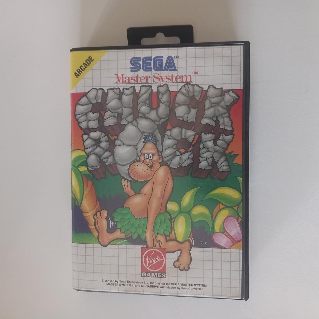 Chuck Rock Sega Master System, Games en Spelcomputers, Ophalen of Verzenden, Zo goed als nieuw, Master System