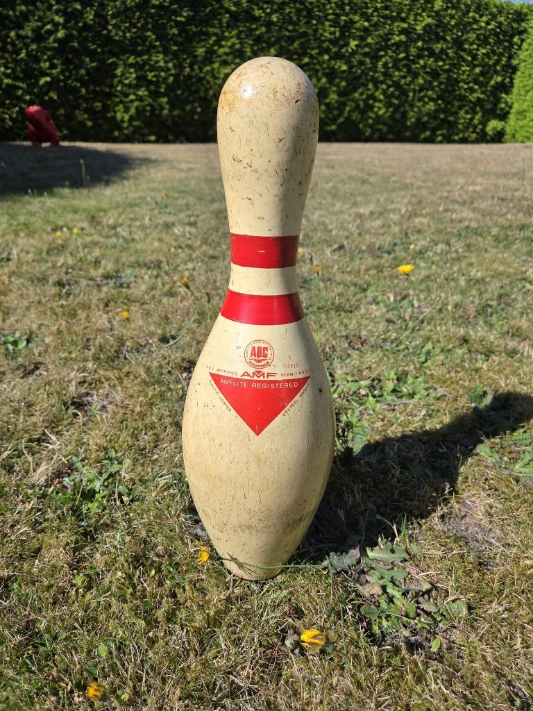 Vintage AMF Tournament ABC Approved bowlingkegel - Pin, Ophalen, Gebruikt