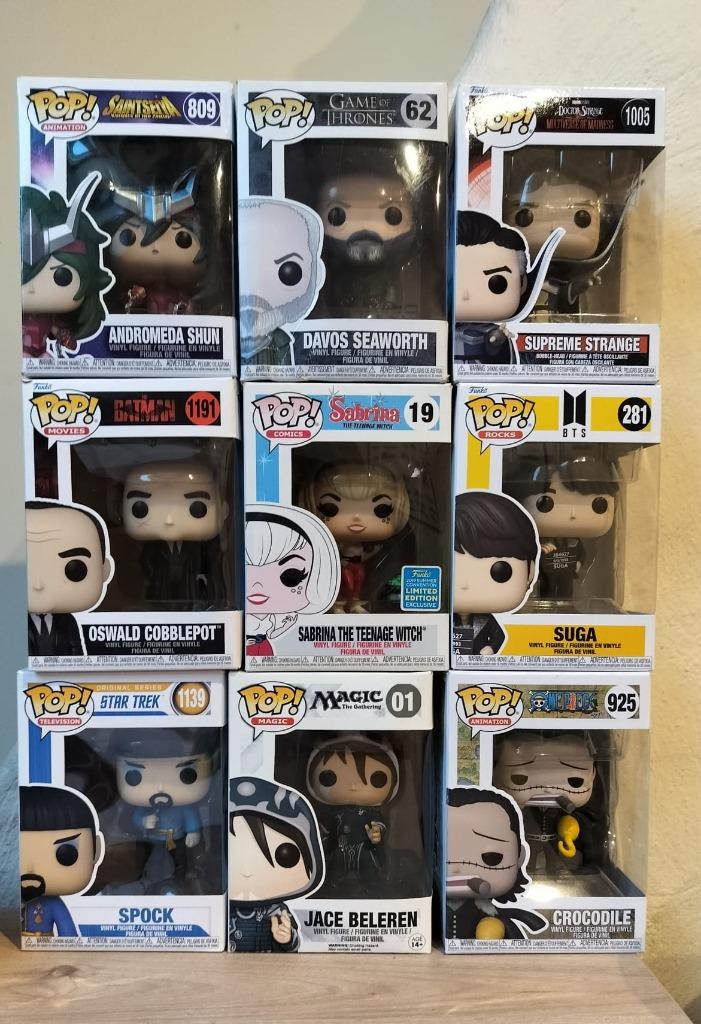 Funko pops, Ophalen, Zo goed als nieuw