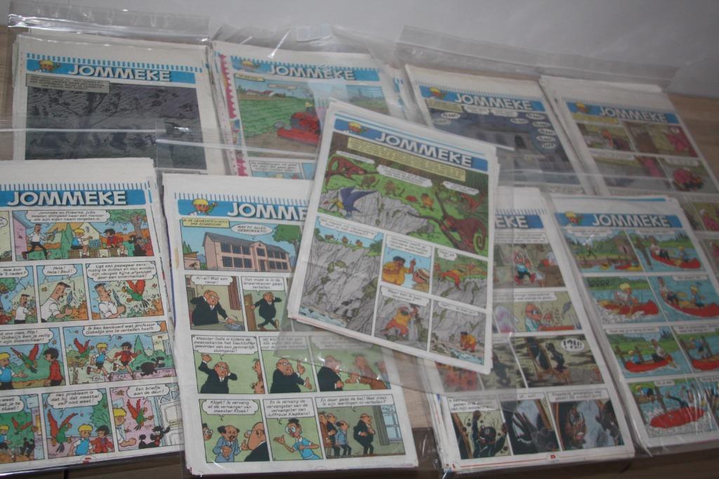 Jommeke krantenknipsels (+- A4 ) complete strips , Jef Nys, Boeken, Stripverhalen, Meerdere stripboeken, Ophalen of Verzenden