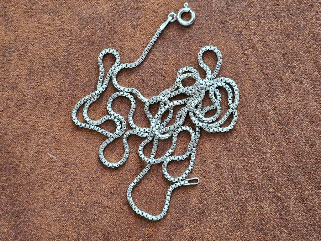Ziveren ketting, Ophalen of Verzenden, Zo goed als nieuw