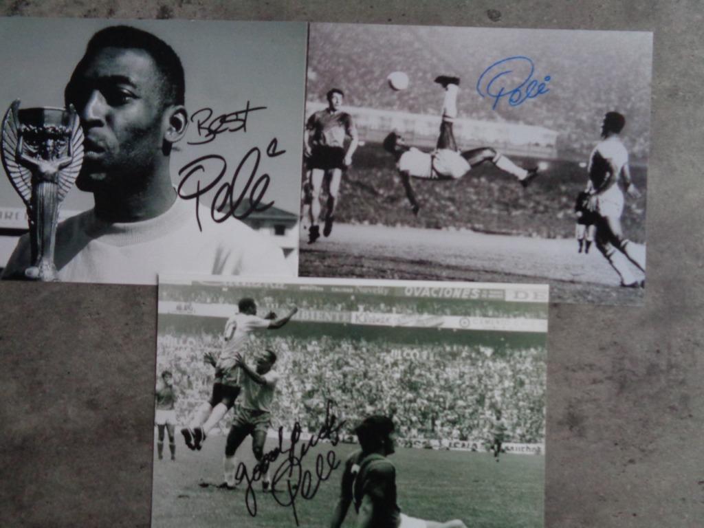 FOTO'S  PELE  GESIGNEERD 3X, Ophalen of Verzenden