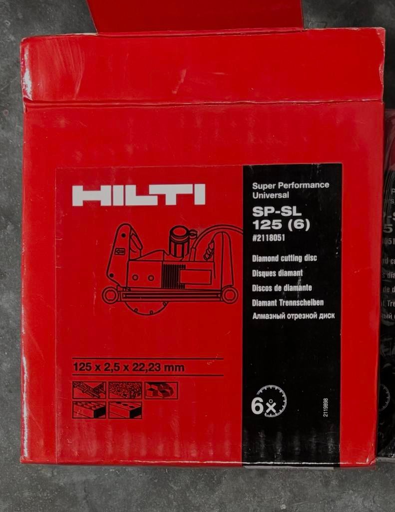Hilti 125/150mm SP/SPX-SL schijven, Enlèvement, Neuf, Meuleuse d'angle