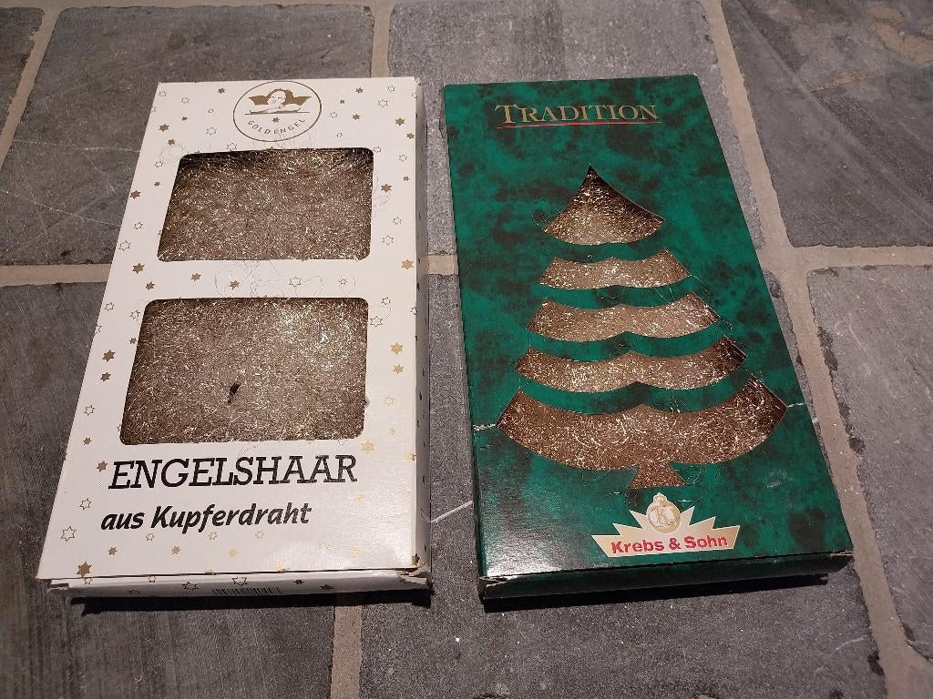 Zilver engelenhaar kerst, Diversen, Ophalen of Verzenden