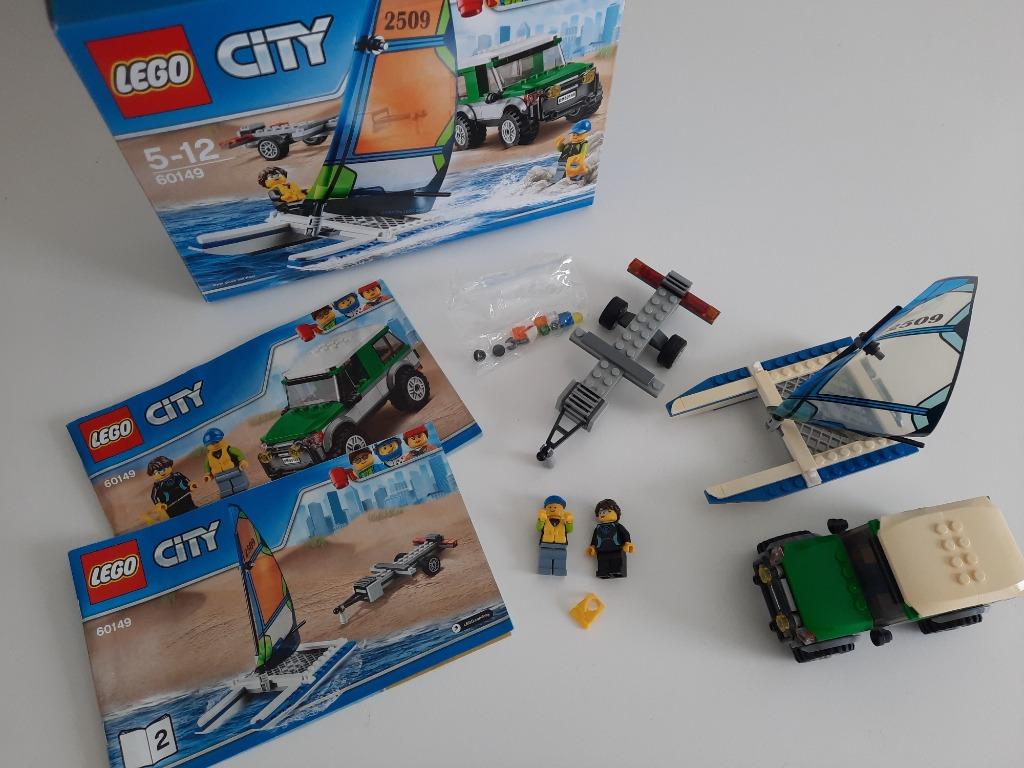 Lego City 60149 - 4x4 met catamaran, Enlèvement ou Envoi, Comme neuf, Ensemble complet, Lego