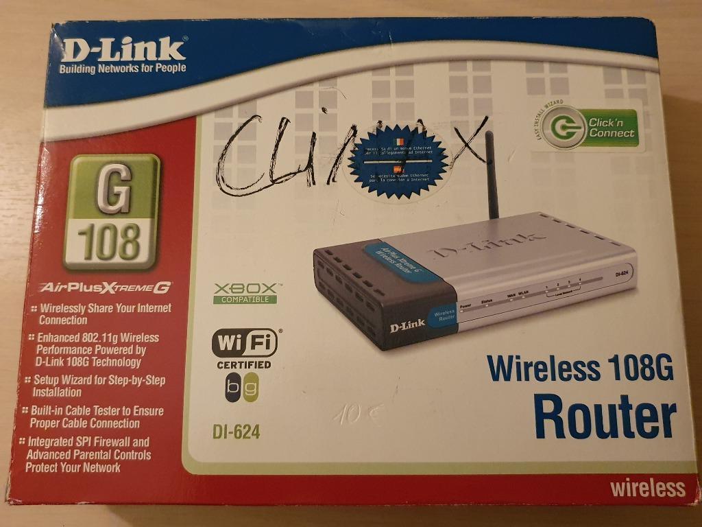 Routeur Mimo sans fil D-Link DI-624M 108G pré-N, Enlèvement ou Envoi, Comme neuf, Routeur, D-Link