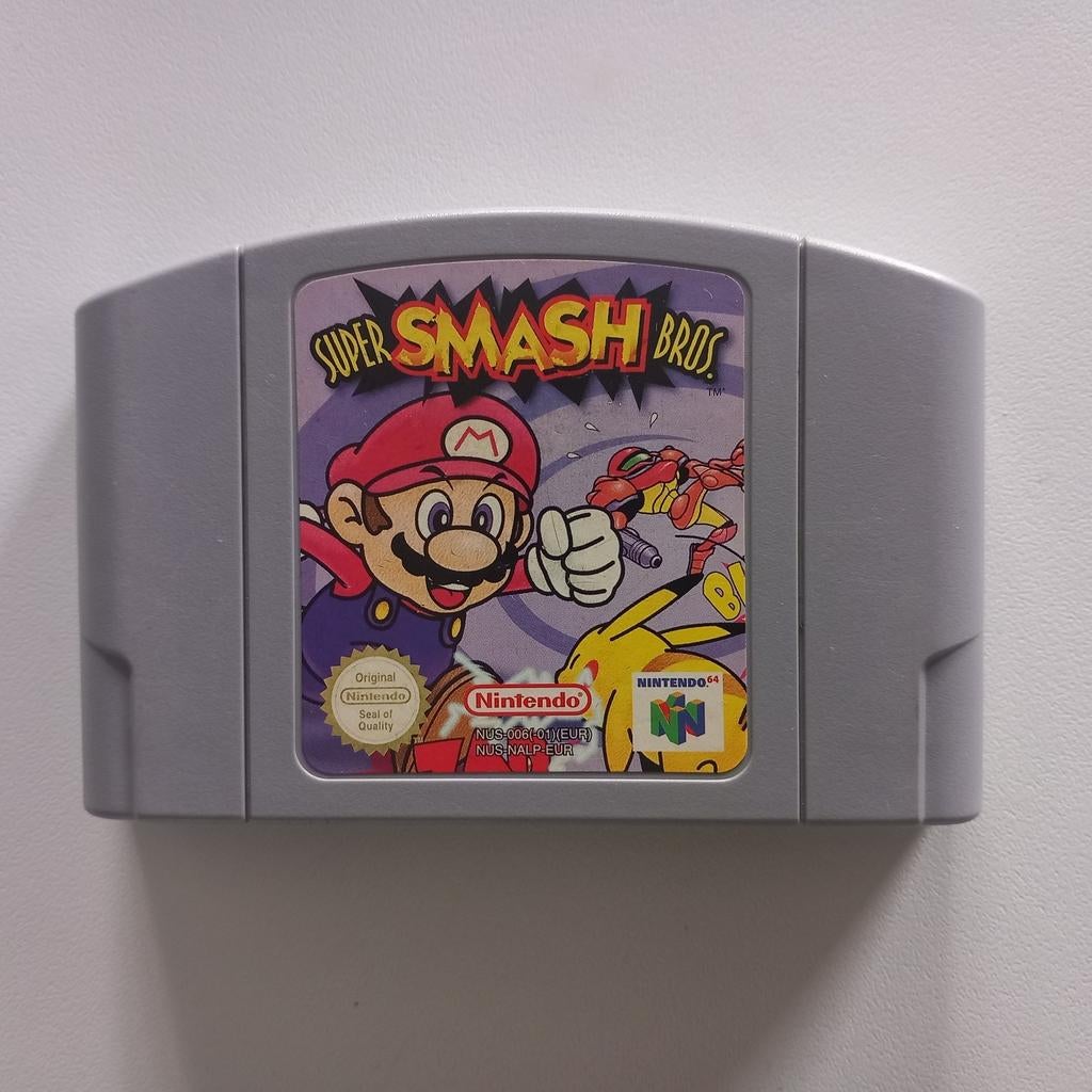 Super Smash Bros Nintendo 64 eur pal, Ophalen of Verzenden, Zo goed als nieuw