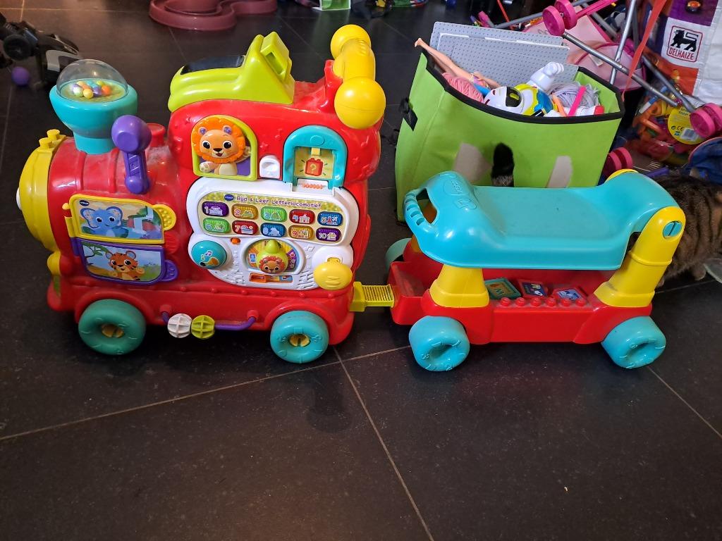 Looptrein Vtech, Enfants & Bébés, Jouets | Extérieur | Véhicules & Draisiennes, Comme neuf, Véhicule de marche, Enlèvement