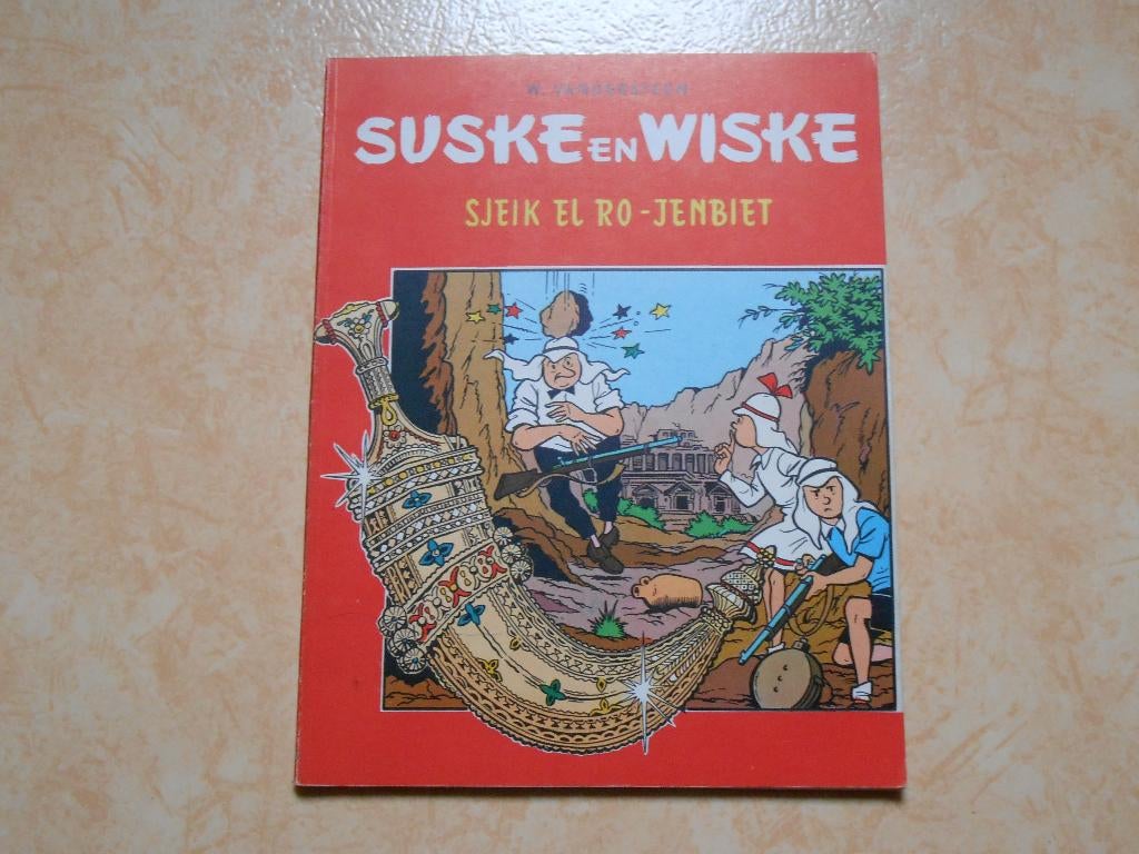 Suske en wiske 50 Sjeik El Ro-Jenbiet 1964 1 ste druk. TVL, Boeken, Willy Vandersteen, Eén stripboek, Ophalen of Verzenden, Zo goed als nieuw