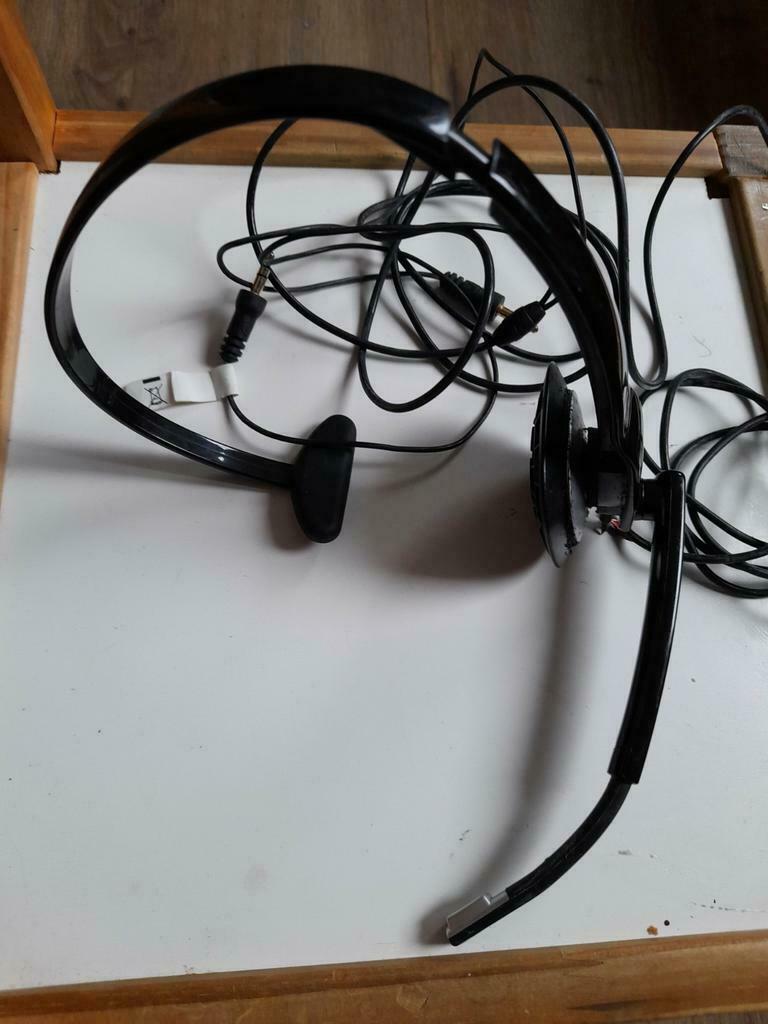 Headset voor pc / micro + h.p./, Ophalen of Verzenden, Gebruikt, Plantronics