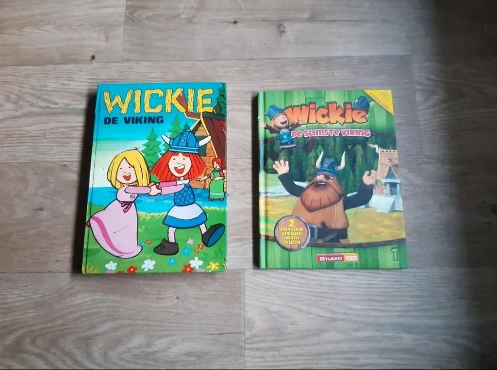 2 leesboekjes : Wickie de viking, Ophalen of Verzenden, Zo goed als nieuw