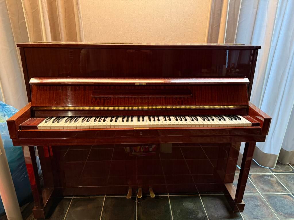 Buffetpiano Hsinghai, Musique & Instruments, Pianos, Brillant, Brun, Enlèvement, Utilisé