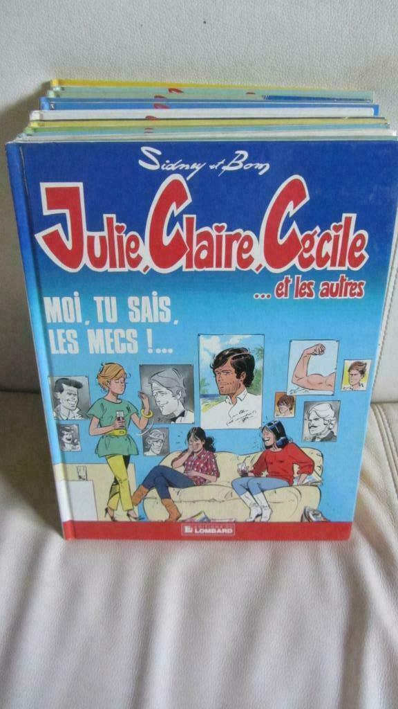 Julie Claire et Cécile n° 1 à 13 et 16, Livres, Enlèvement ou Envoi, Comme neuf