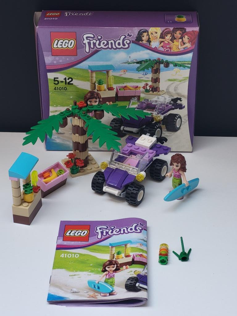 LEGO Friends 41010 Olivia's Beach Buggy, Ophalen of Verzenden, Zo goed als nieuw, Complete set, Lego