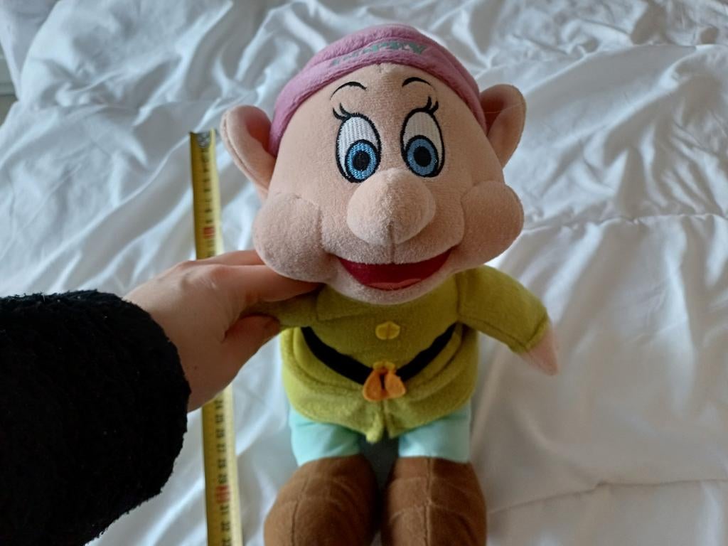 Disney knuffel Dopey / Stoetel met geluid, Kinderen en Baby's, Speelgoed | Knuffels en Pluche, Ophalen of Verzenden, Zo goed als nieuw