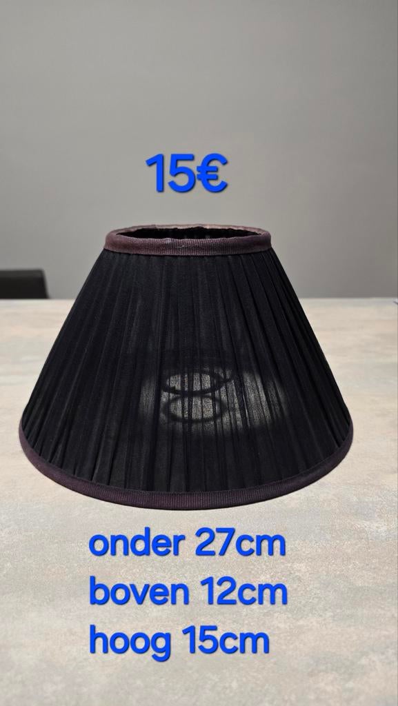 lampenkappen nieuw verschillende maten info zie foto's, Ophalen, Nieuw, Beige, Modern en vintage