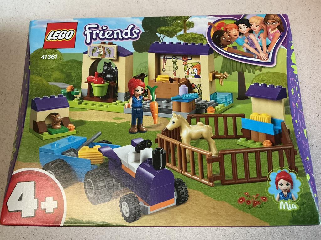 ONGEOPEND lego 41361 Mia ‘s stal, Ophalen, Zo goed als nieuw, Complete set, Lego