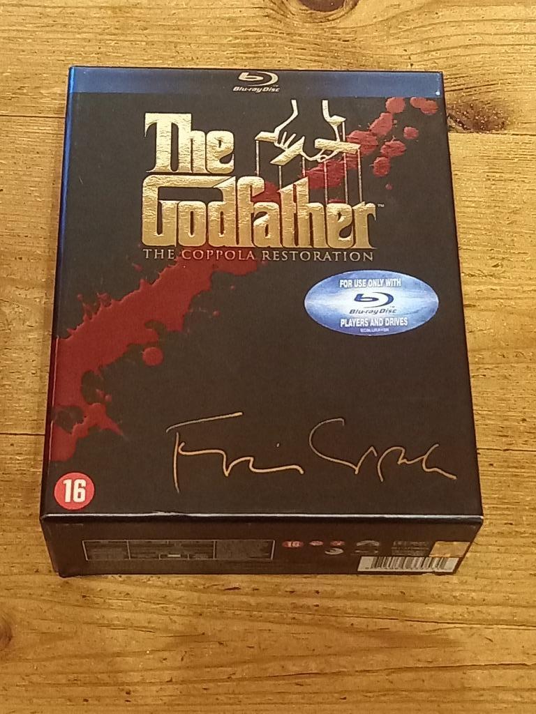 Box set met 4 Blu-rays van The Godfather, Enlèvement ou Envoi, Comme neuf, Thrillers et Policier, Coffret