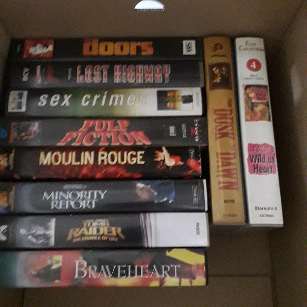 10 VHS films, Ophalen of Verzenden