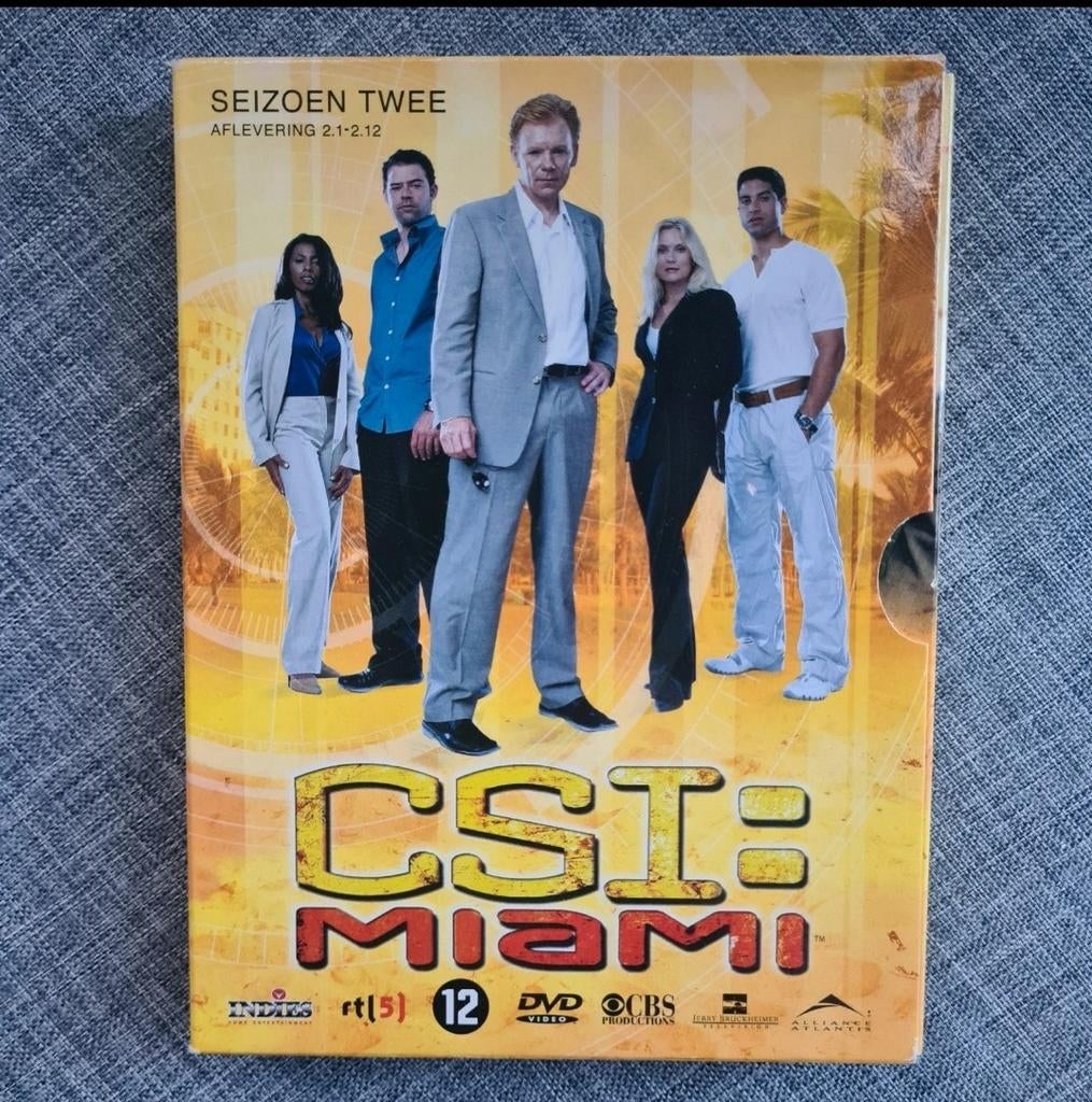 CSI : Miami season 2 aflevering  1 tot 12, Cd's en Dvd's, Ophalen of Verzenden, Zo goed als nieuw
