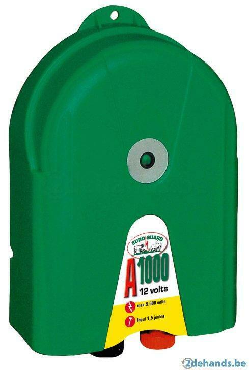 Schrikdraadapparaat A1000 op 12 Volt batterij, Agrodieren, Animaux & Accessoires, Box & Pâturages