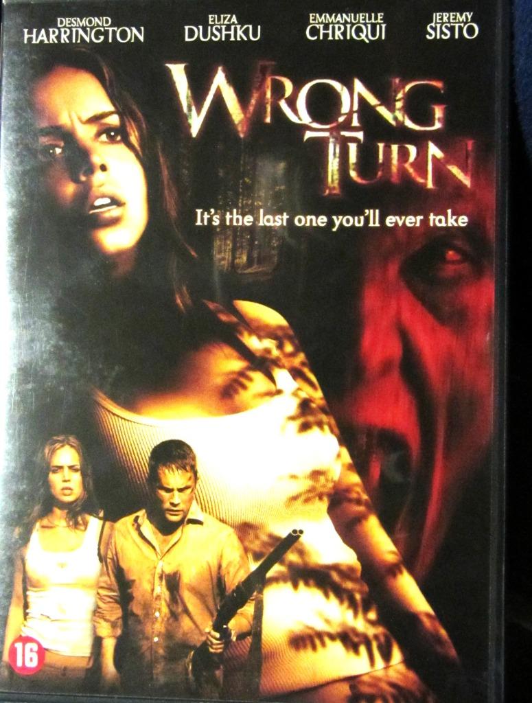 DVD HORROR- WRONG TURN, IT'S THE LAST ONE YOU'LL EVER TAKE, Alle leeftijden, Ophalen of Verzenden, Zo goed als nieuw, Overige genres