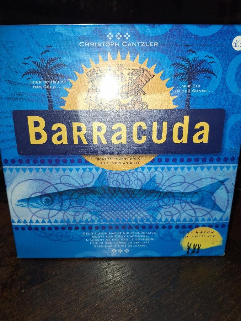 BARRACUDA l'argent ne fait pas le bonheur, Trois ou quatre joueurs, Enlèvement ou Envoi, Comme neuf, DREI HASEN