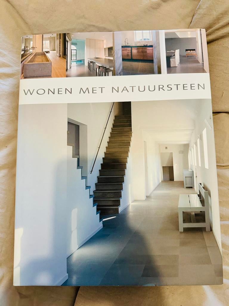 Boek Wonen met Natuursteen van Beta-Plus, Ophalen of Verzenden, Zo goed als nieuw, Interieur en Design, W. Pauwels