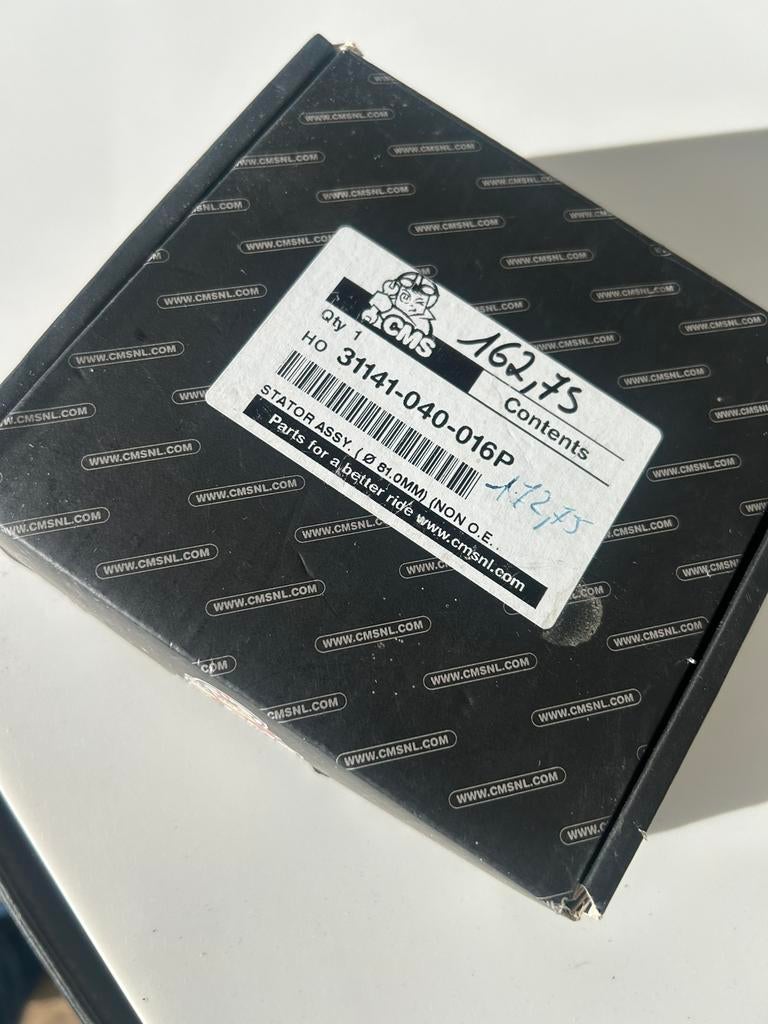 Ontstekingsplaat honda dax, Ophalen