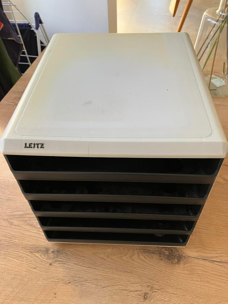 Vintage Leitz ladenblok klasseerbakjes, Ophalen, Gebruikt