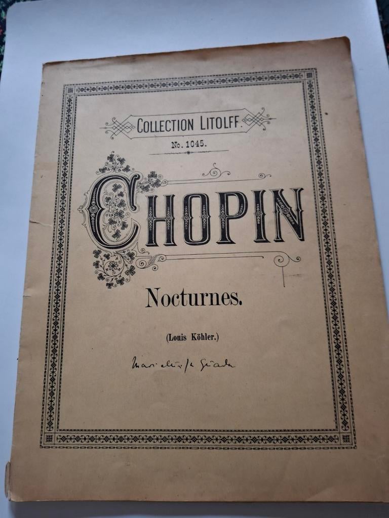 Chopin  Nocturnes  No.1045, Livres, Musique, Enlèvement, Utilisé, Genre ou Style