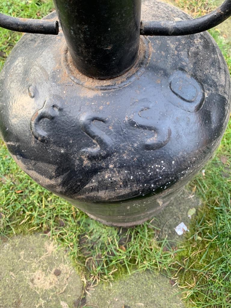 gasfles, Ophalen, Gebruikt