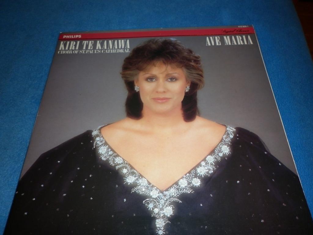 LP Kiri Te Kanawa - Ave Maria - 1984, Ophalen of Verzenden