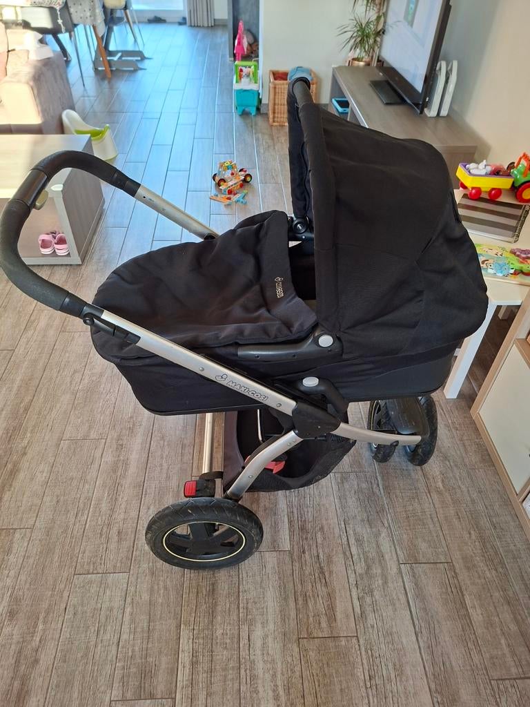 poussette + poussette Maxicosi, Enfants & Bébés, Poussette combi, Pneus, Enlèvement, Utilisé