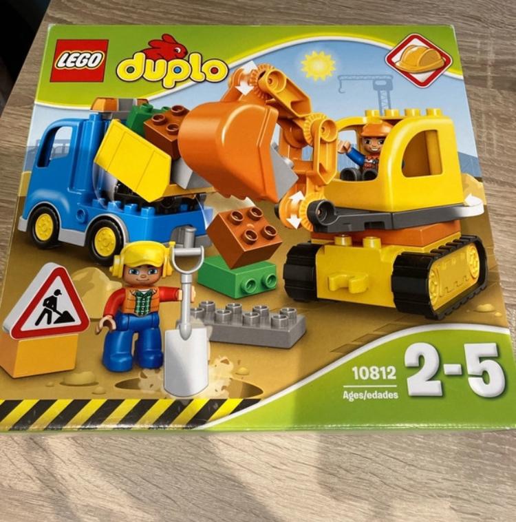 Duplo 10812 bouwvakker incl doos, Ophalen, Zo goed als nieuw