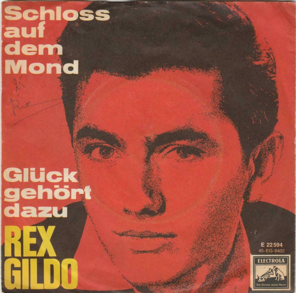 45T: Rex Gildo: Schloss auf dem Mond, Ophalen of Verzenden, 7 inch, Overige genres, Single