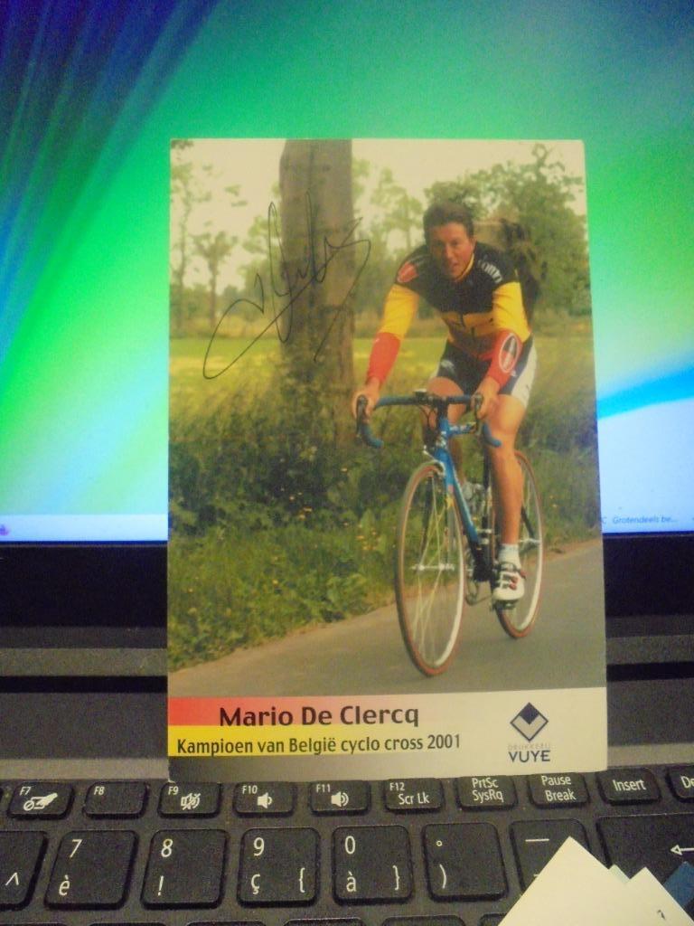 Mario De Clercq gesigneerd, Ophalen of Verzenden, Zo goed als nieuw, Prent