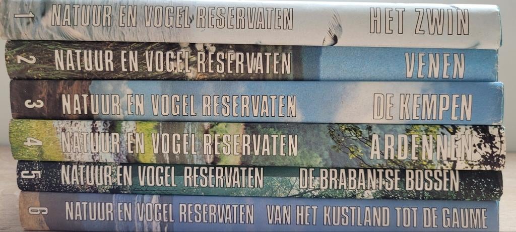 Naruur- en vogelreservaten- 6 delen Artis Historia, Ophalen of Verzenden, Zo goed als nieuw