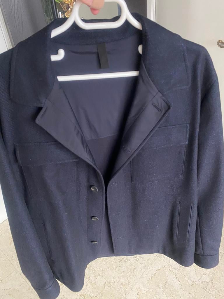 Massimo dutti heren jas 100% wool, Verzenden, Zo goed als nieuw, Maat 56/58 (XL)
