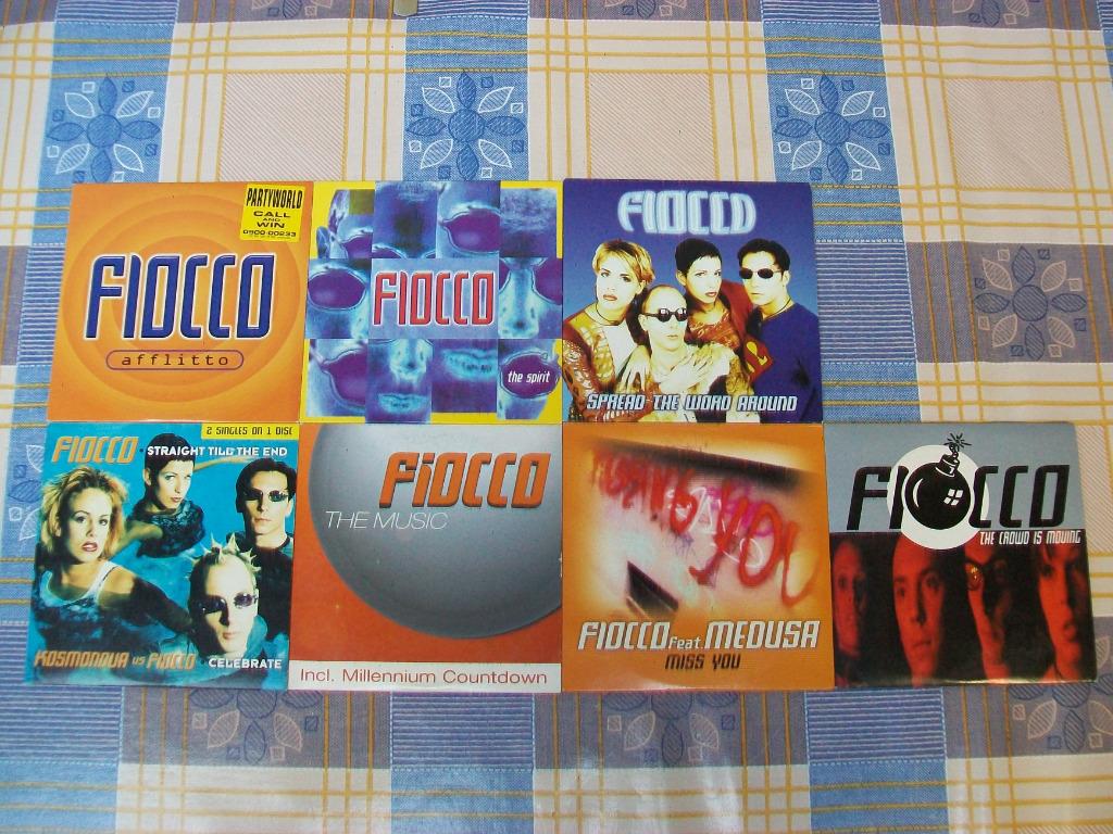 Fiocco - Dj Jan Vervloet - Afflitto - Single Singles Trance, Cd's en Dvd's, Ophalen of Verzenden, Gebruikt
