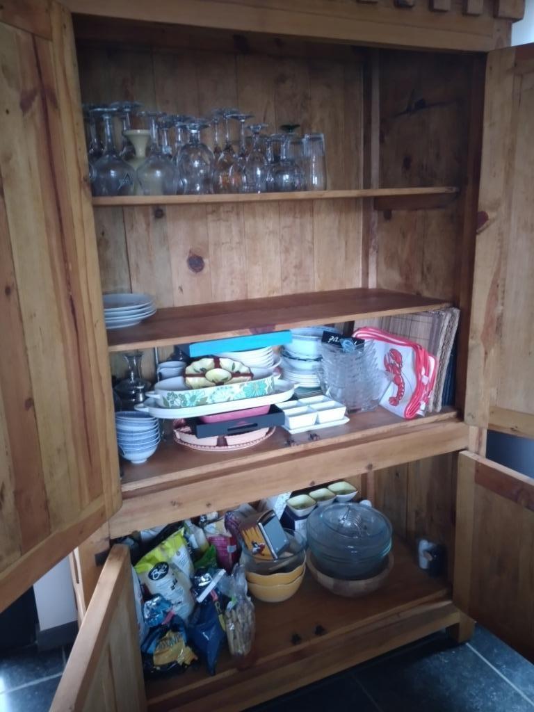 Mexicaanse kast/dressoir in massief licht grenenhout, Ophalen, Grenenhout