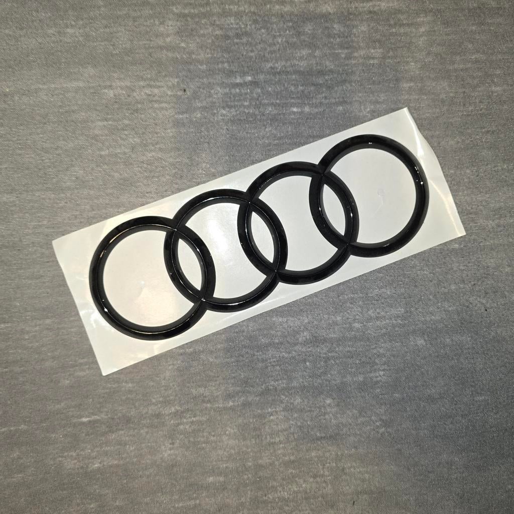 Logo Audi noir, Ophalen of Verzenden
