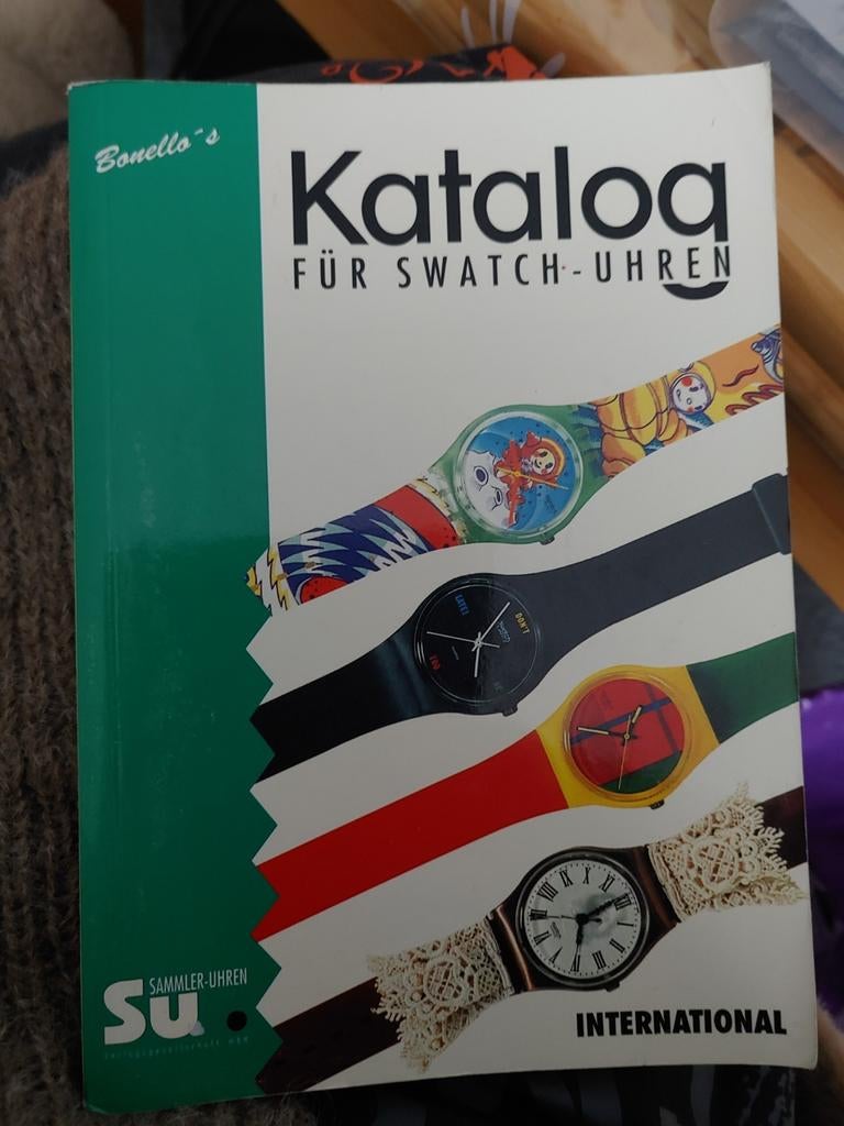 RARE- Catalogue montres Swatch avec prix 1993, Enlèvement ou Envoi, Comme neuf