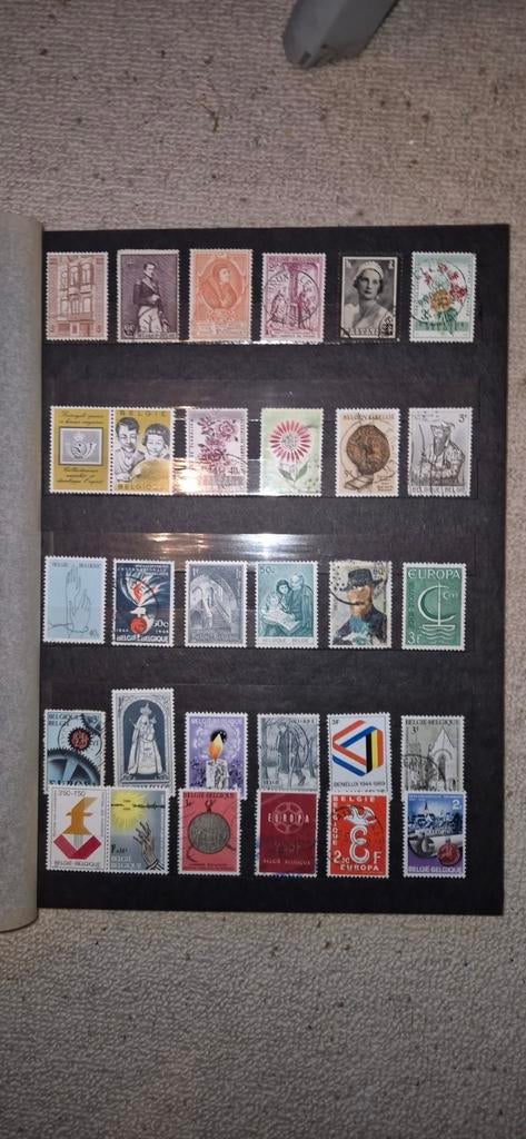 Album collection de timbres belges non oblitérés., Timbres & Monnaies, Timbres | Albums complets & Collections, Enlèvement ou Envoi